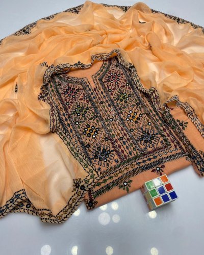 3 Pcs Handmade Balochi Dress